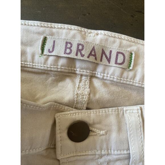 J.Brand Women 25 Tan Muslin Skinny Leg Denim Jeans Stretch - Picture 6 of 7